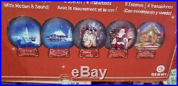 Gemmy 7.5ft Christmas Living Projection Inflatable Snow Globe