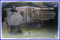 Gemmy 8.5 ft. Living Projection Reaper Globe Halloween Airblown Inflatable