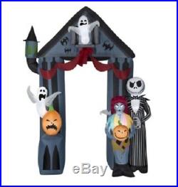 Gemmy Airblown Archway Nightmare Before Christmas 9 foot Halloween Inflatable