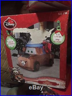 Gemmy Airblown Inflatable TOW MATER Saves Christmas Disney Cars New in Box