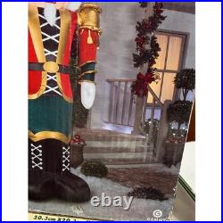 Gemmy Airblown Luxe Nutcracker 10ft Animated Giant Inflatable LED Lights 288390