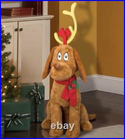 Gemmy Animated Max Dog 4ft Grinch Christmas Decor 2025 Lowe’s Exclusive NEW