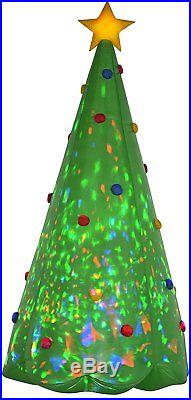 Gemmy CHRISTMAS TREE LIGHTS UP 8 ft AIRBLOWN INFLATABLE Indoor/Outdoor Decor