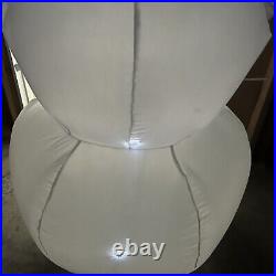 Gemmy Christmas 6 ft Animated Silly Shivering Snowman Airblown Inflatable Retire