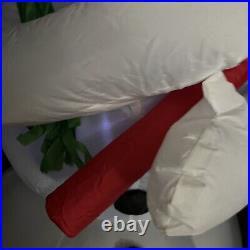 Gemmy Christmas 6 ft Animated Silly Shivering Snowman Airblown Inflatable Retire