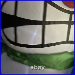 Gemmy Christmas 6 ft Animated Silly Shivering Snowman Airblown Inflatable Retire