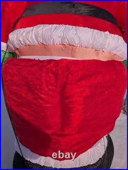 Gemmy Christmas Santa Mooning Animated 6 Tested Working Illuminated Lights Box