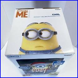 Gemmy Despicable Me 9Ft Airblown Inflatable Minion Carl Santa Hat Happy Holidays
