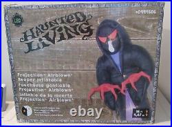 Gemmy Haunted Living Huge 16ft Protection Airblown Reaper Inflatable LED