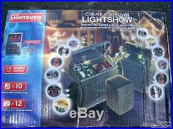 Gemmy Holiday Light Show withTimer NEW