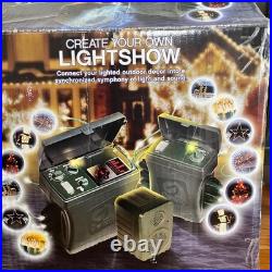 Gemmy Holiday Lightshow Music and Light Show Control Box System 12 Outlets 80232