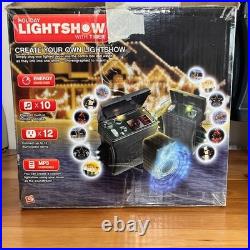 Gemmy Holiday Lightshow Music and Light Show Control Box System 12 Outlets 80232