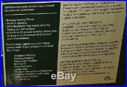 Gemmy Holiday Musical Light Show With Timer & MP3 Port/NEW IN BOX