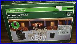 Gemmy Holiday Musical Light Show With Timer & MP3 Port/NEW IN BOX