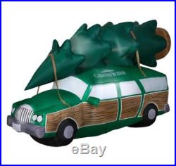 Gemmy Inflatable National Lampoons Christmas Vacation Station Wagon 8Ft Wide