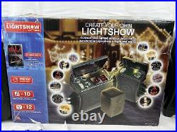 Gemmy Lightshow Christmas Holiday Animation 12 outlet control box mp3 compatible
