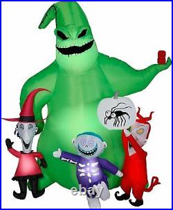 Gemmy Oogie Boogie Nightmare Before Christmas Airblown Inflatable Led Lights