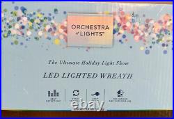 Gemmy Orchestra Of Lights LED Lighted Wreath