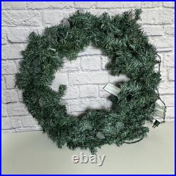 Gemmy Orchestra of Lights 27 Wreath 24 LED Color-Changing Lights Rare 1041141