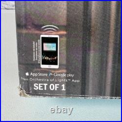 Gemmy Orchestra of Lights 27 Wreath 24 LED Color-Changing Lights Rare 1041141