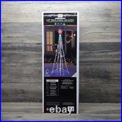 Gemmy Orchestra of Lights 6-Foot Color-Changing Christmas Tree withString Lights