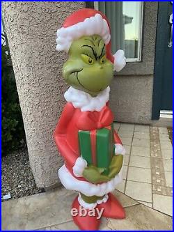Gemmy The Grinch Blow Mold 36 New