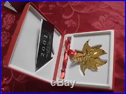 Georg Jensen Christmas Ornament 2001 for collectors