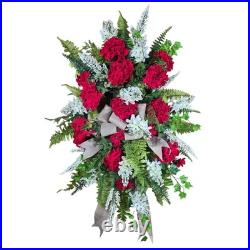 Geranium Lilac Door Wreath Swag Geranium Lilac Door Wreath Swag