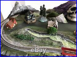 Ghost Land N Scale Train Layout