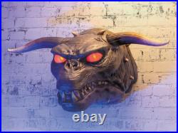 Ghostbusters Terror Dog Wall Breaker Light-Up Eyes 2 Horns Haunted House Decor