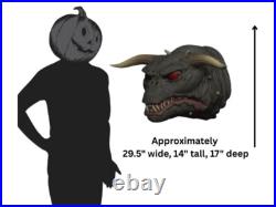 Ghostbusters Terror Dog Wall Breaker Light-Up Eyes 2 Horns Haunted House Decor