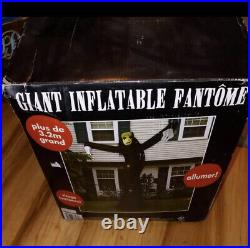 Giant 10′ Inflatable Phantom Morbid Enterprises glow face Halloween Inflatable