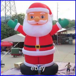 Giant 20Ft Christmas Inflatable Santa Claus LED Lights for Christmas Yard Party