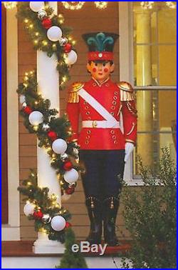 Giant Commercial Grade Fiberglass Toy Soldier Christmas Decoration Display 6