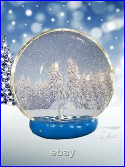 Giant Inflatable Decoration Snow Globe with Artificial Snowflakes & Snowballs