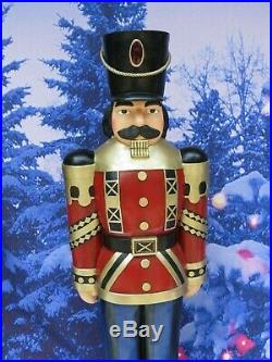 Giant Life-Size 4' Toy Soldier Nutcracker Large Christmas Holiday Display