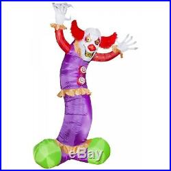 Giant Scary Clown Inflatable Halloween Decoration 10.5 ft Outdoor Yard