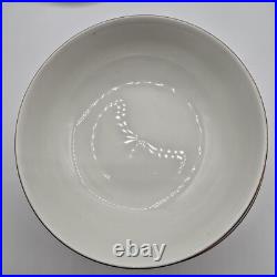 Gibson Christmas Holiday Charm Gold Ivy Trim 20 Piece Set MISSING DINNER PLATES