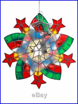 Gift Ko Elisi Capiz Parol 24 inch Christmas Star Lantern LED Multi-Colored