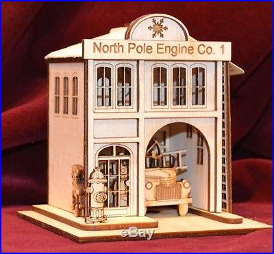 Ginger Cottages Firehouse Ornament GC120