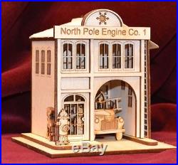Ginger Cottages Firehouse Ornament GC120