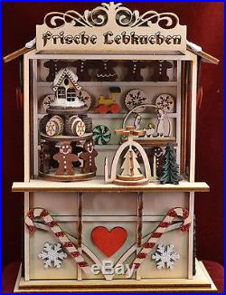 Ginger Cottages Gingerbread Town Music Box GCM105