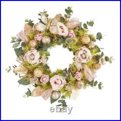 Glam Pier 1 Imports Capiz Easter Wreath Floral Butterfly Eggs Ribbon Jewels 22 Glam Pier 1 Imports Capiz Easter Wreath Floral Butterfly Eggs Ribbon Jewels 22