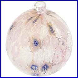 GlassOfVenice Murano Glass Christmas Ornament Pink Millefiori