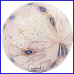 GlassOfVenice Murano Glass Christmas Ornament Pink Millefiori