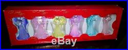 Glass Angel LOT of 18 Colored Ornament Holiday Figurine Christmas