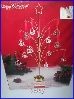 Godinger Revolving Musical 12 Days of Christmas Ornament Tree