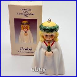 Goebel Hummel Santa Lucia Bell Christmas Ornament Dated 1986 VTG