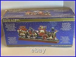 Gold Label Mr Christmas Santa’s Express Train Animated Songs Holiday Tested