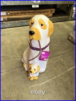 Golden Retriever Halloween Dog Blow Mold Ghost LED 2025 Home Depot 2.5